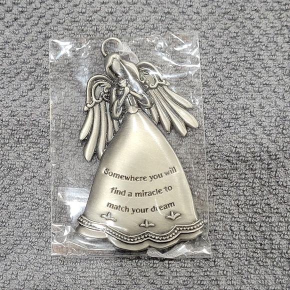 NWT!!! Beautiful Pewter Angel Ornament!!! - Picture 4 of 5